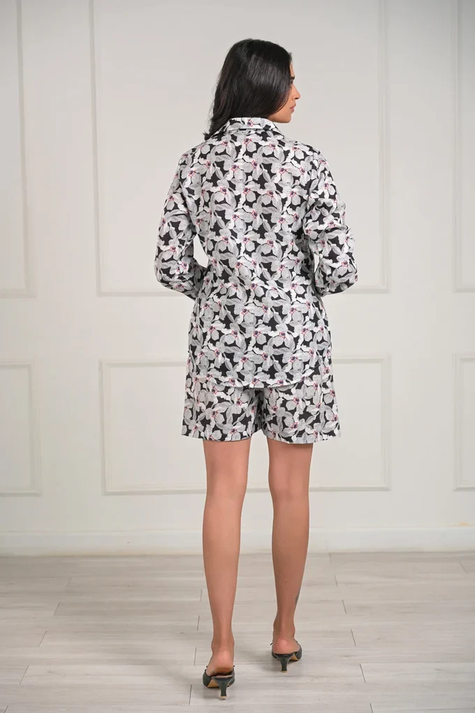 Floral Linen Co-ord Set - Image 3