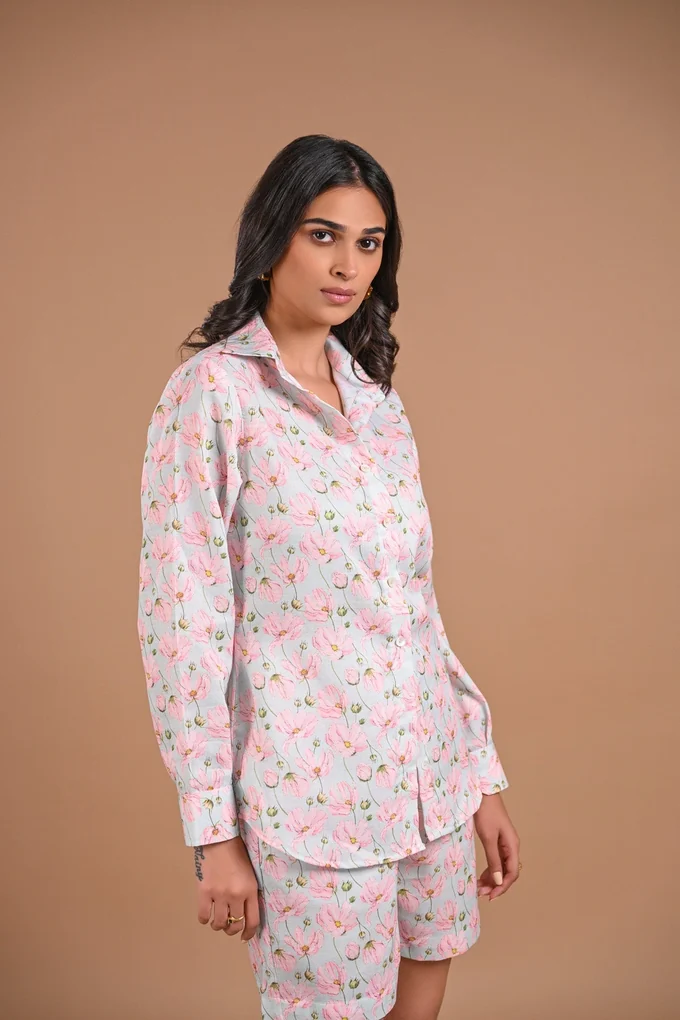Floral Linen Co-ord Set - Image 5