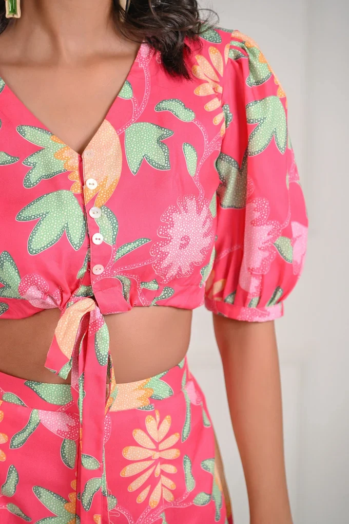 Floral Print Co Ord Set - Image 2