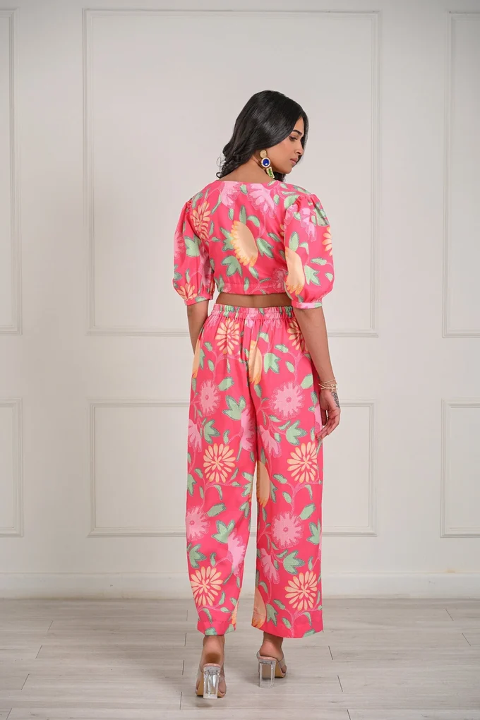 Floral Print Co Ord Set - Image 3
