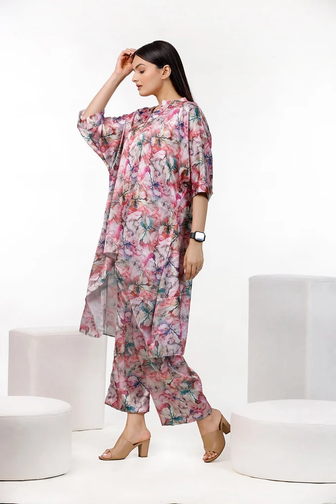 Floral Printed Co Ord Set - Image 3