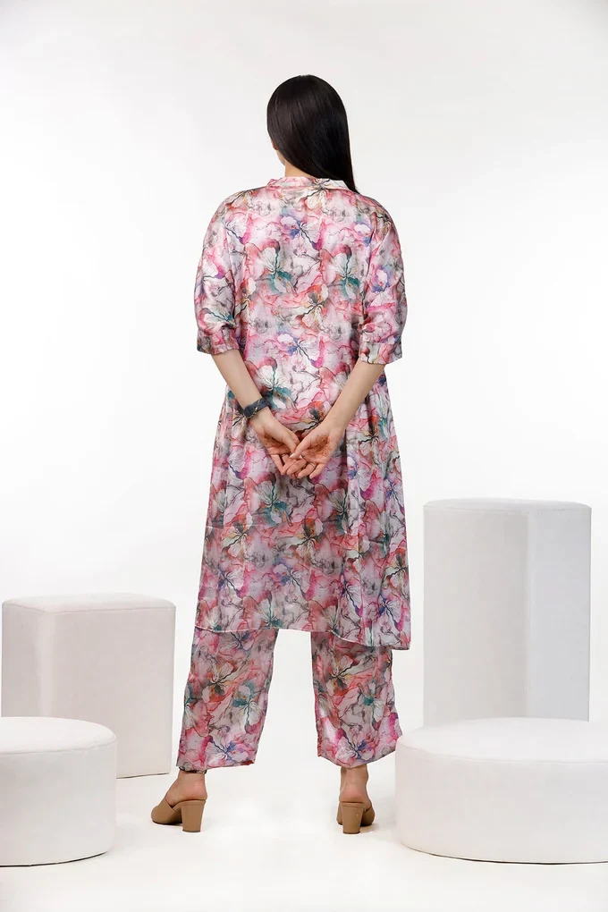 Floral Printed Co Ord Set - Image 4