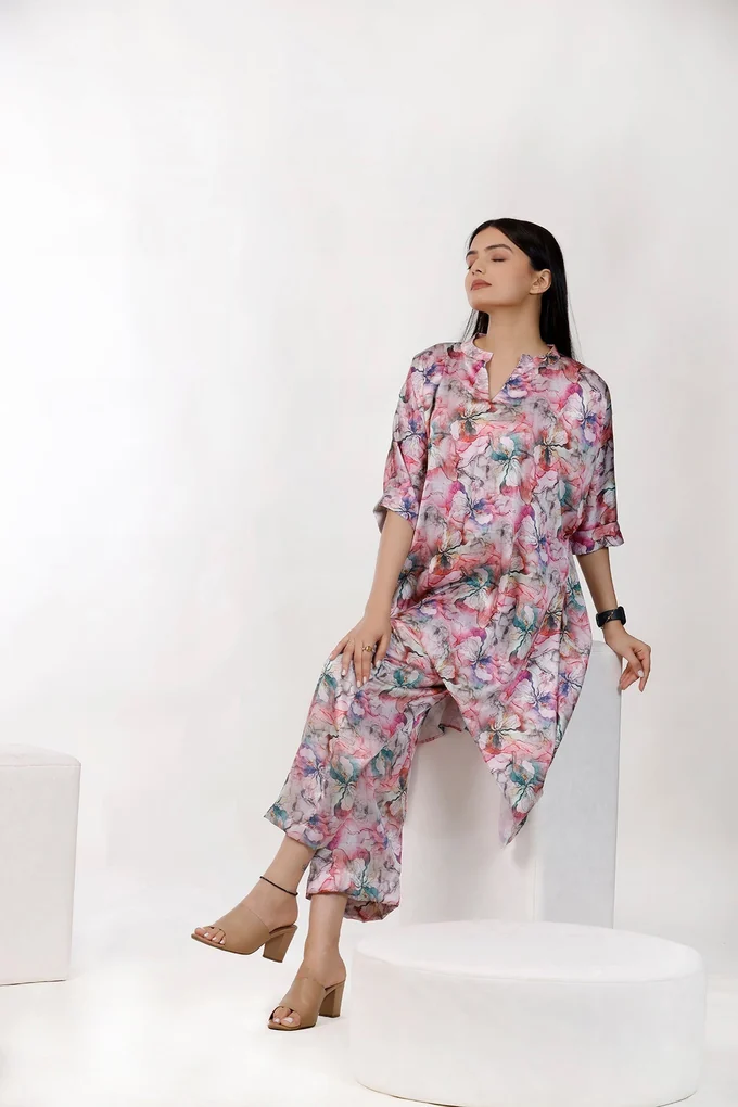 Floral Printed Co Ord Set - Image 5