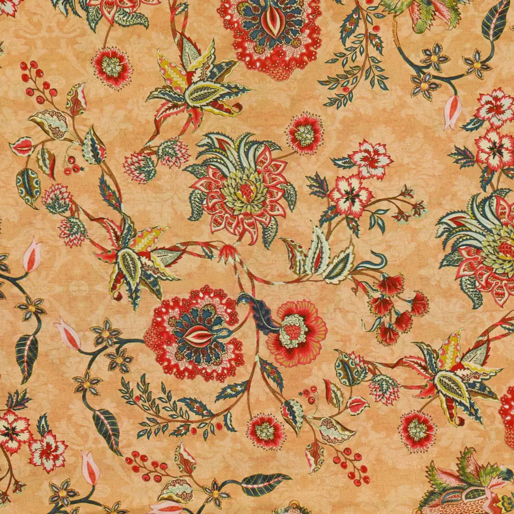 Floral Printed French Crepe Fabric - Image 4