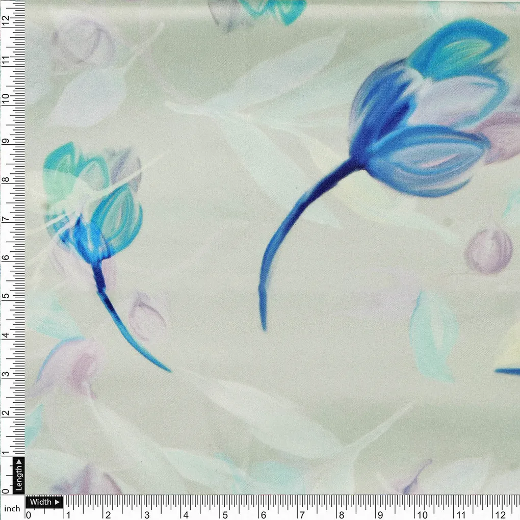 Floral Printed Fabric - Image 4