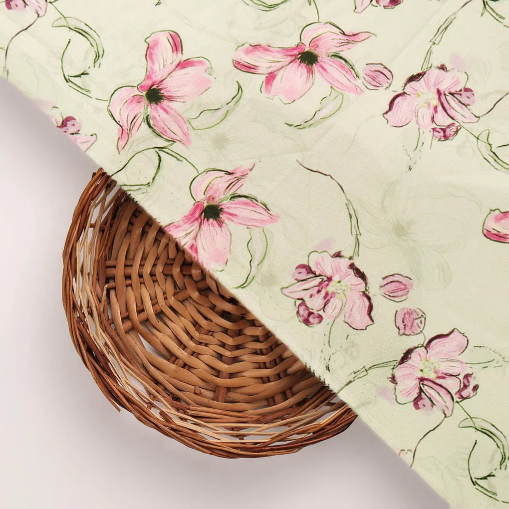 Floral Printed Fabric - Image 3