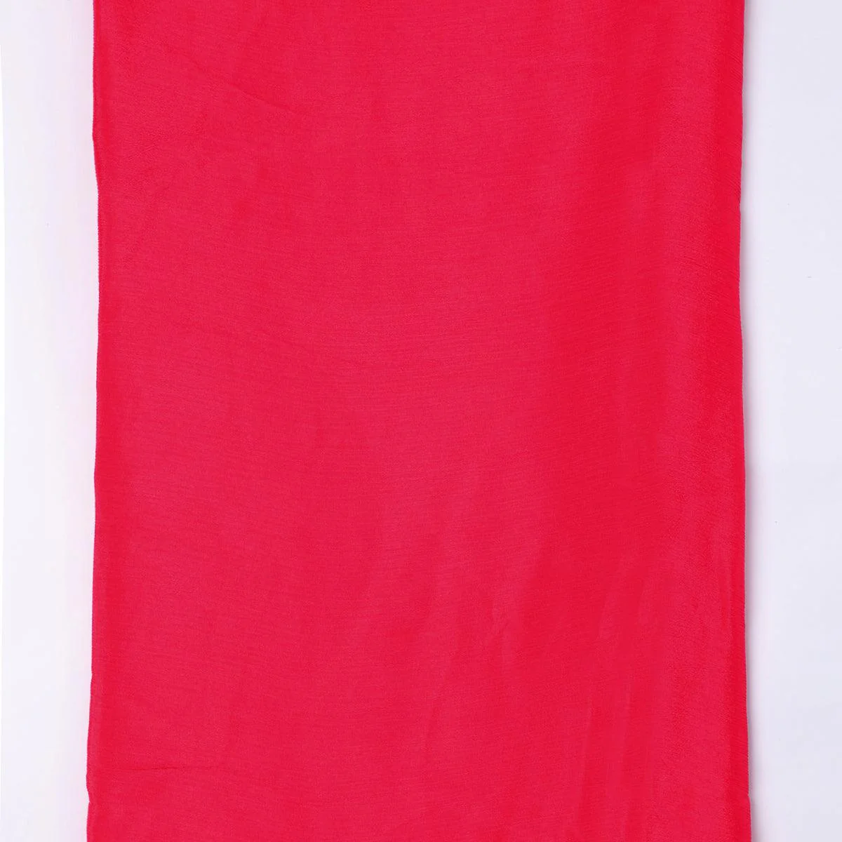 Gajari Colour Pure Chinon Plain Dyed Fabric - Image 4
