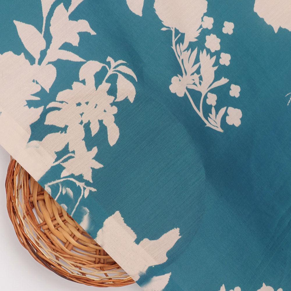 Glorry Beautiful Flower Digital Printed Fabric - Muslin - Image 2