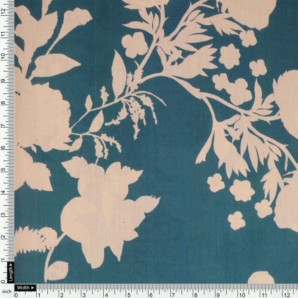 Glorry Beautiful Flower Digital Printed Fabric - Muslin - Image 4