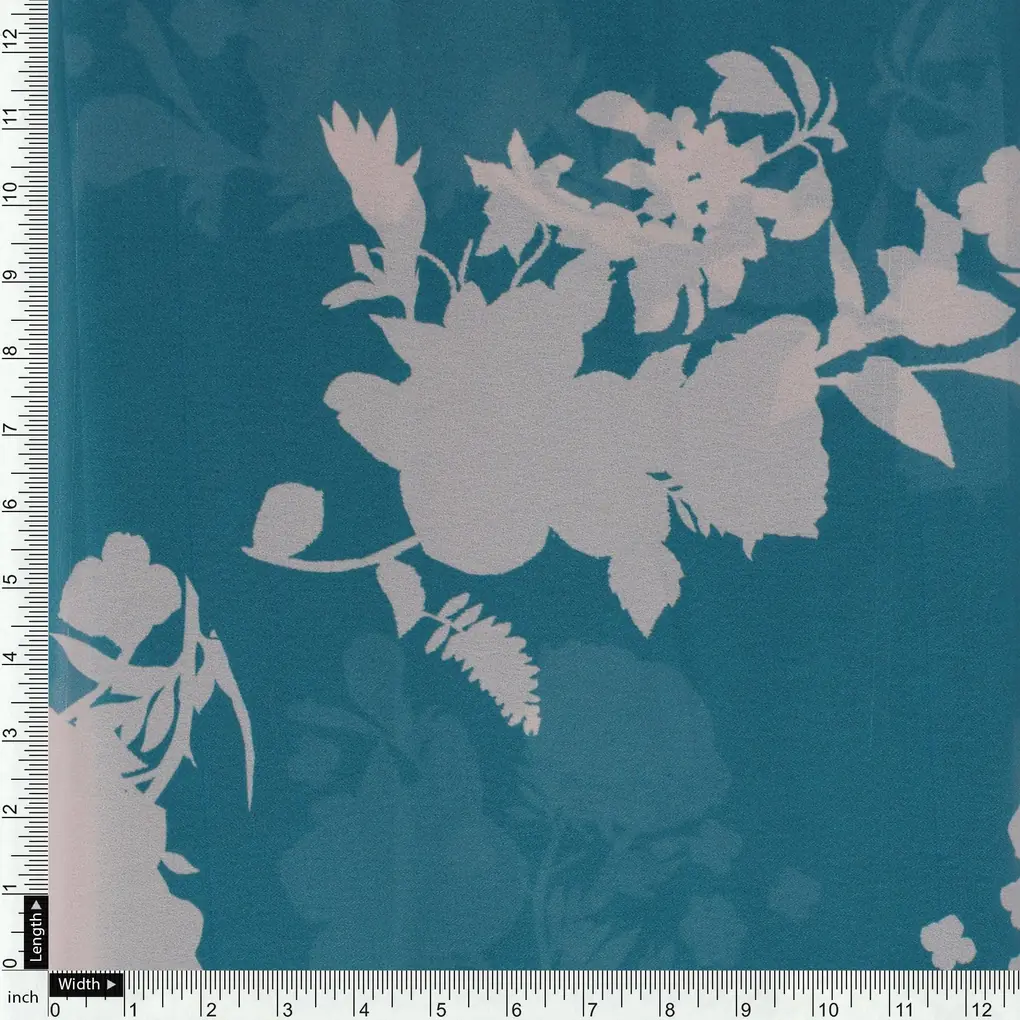 Glorry Beautiful Flower Digital Printed Fabric - Weightless - Image 3