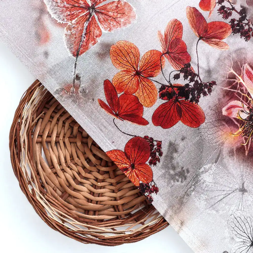 Gorgeous abstract digital printed cotton fabric by FAB VOGUE Studio - Image 2