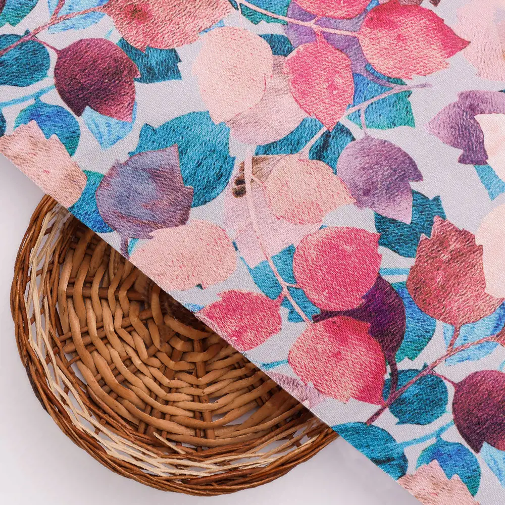 Gorgeous abstract digital printed rayon fabric by FAB VOGUE Studio - Image 3