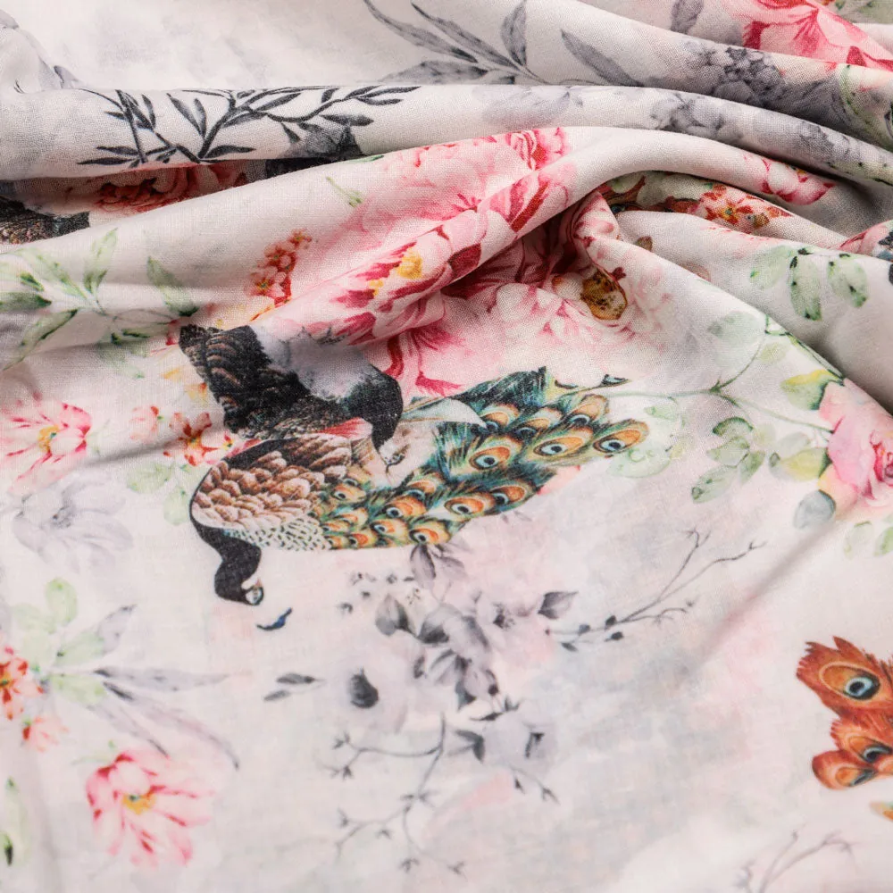Gorgeous animal print digital printed cotton fabric by FAB VOGUE Studio - Image 3