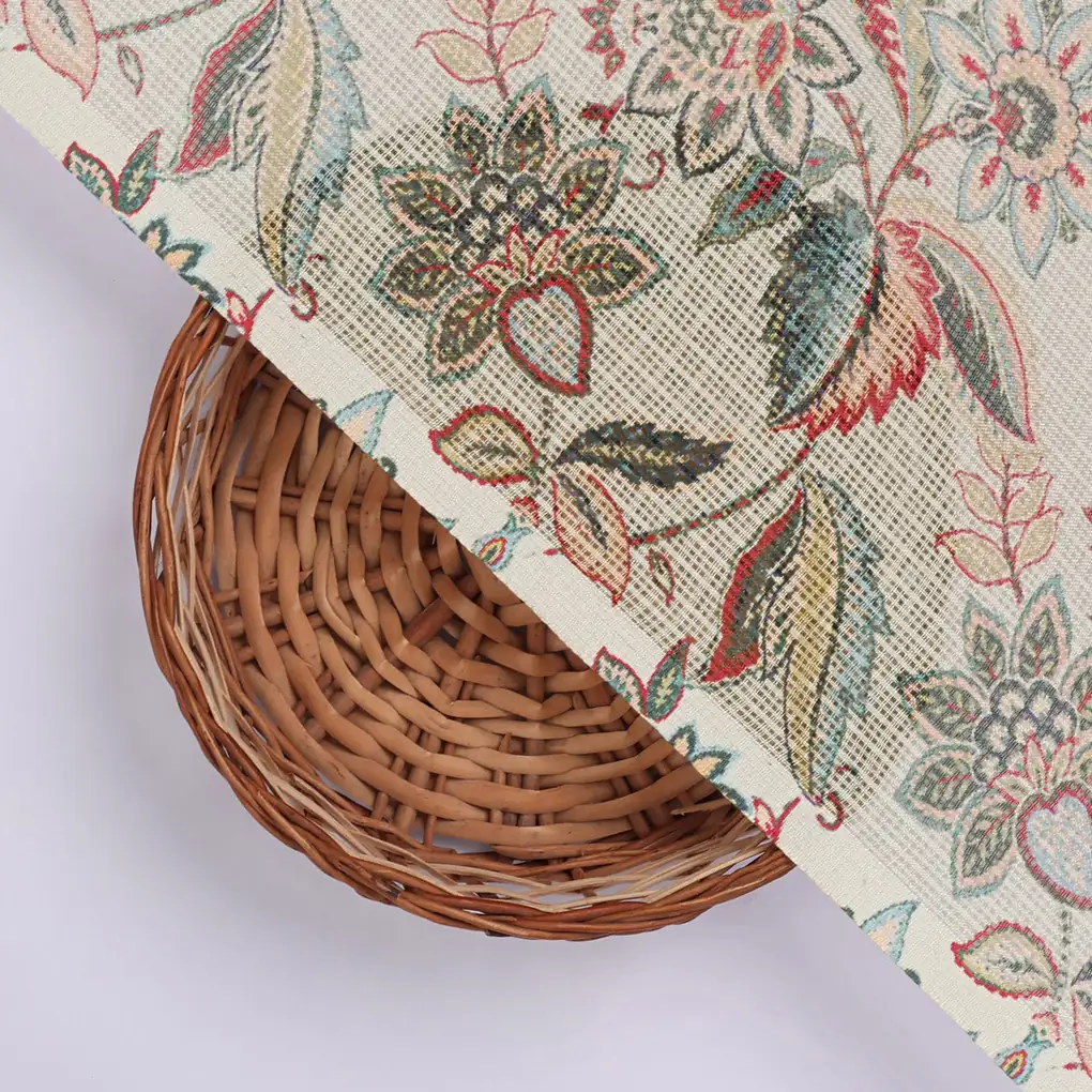 Gorgeous Digital Printed Kota Doria Fabric Material - Image 2