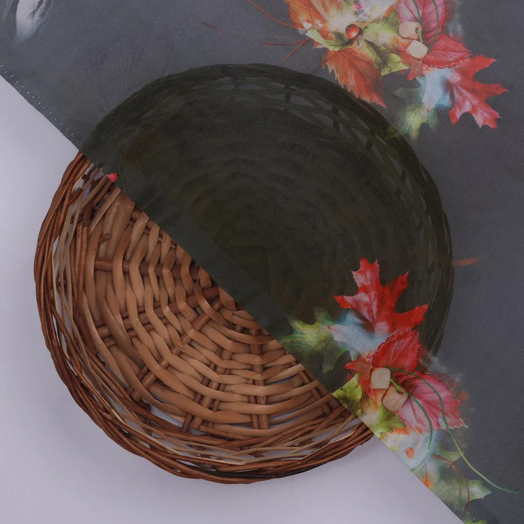 Gorgeous Floral Organza Printed Fabric Material - Image 2
