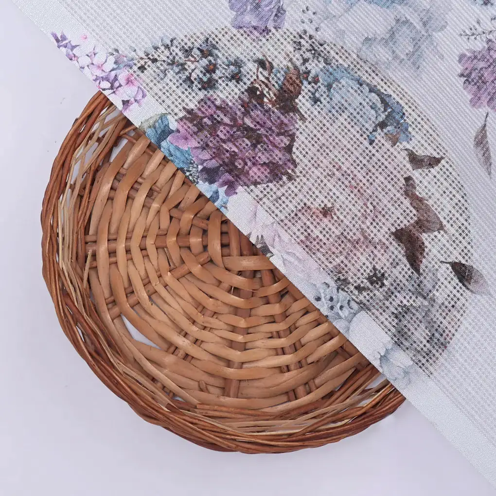 Gorgeous Kota Doria Bunch of Flower Digital Printed Fabric Material - Image 2