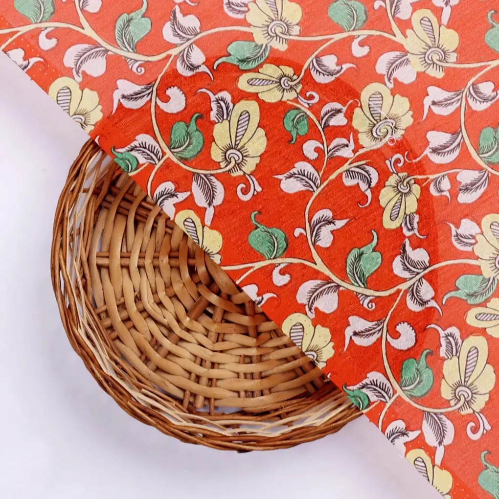 Gorgeous Sanganer Tussar Silk Fabric Material - Image 2