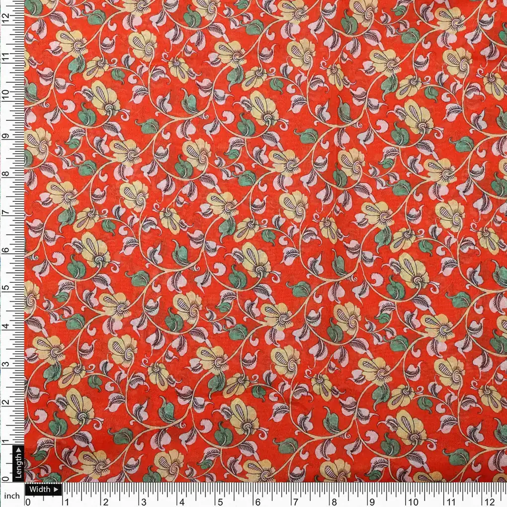 Gorgeous Sanganer Tussar Silk Fabric Material - Image 4