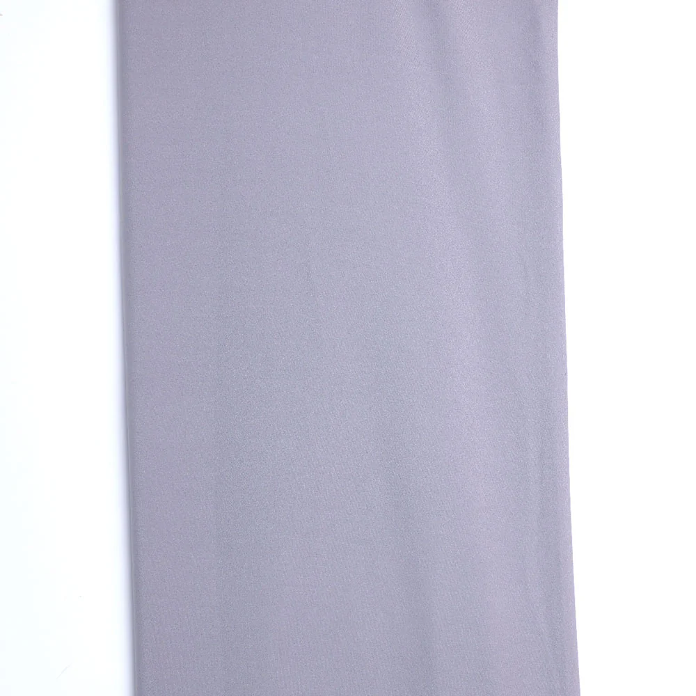 Gray Plain American Crepe Solid Fabric - Image 4