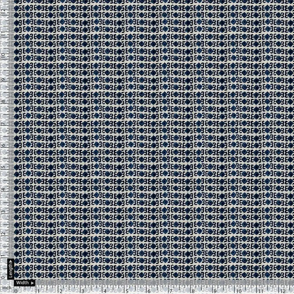 Greek Key Seamless Repeat Digital Printed Fabric - Weightless - Image 4