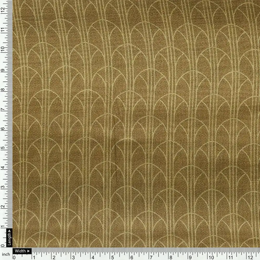 Green Muslin Printed Unstitched Fabric Set (5 Meter Set) - Image 6