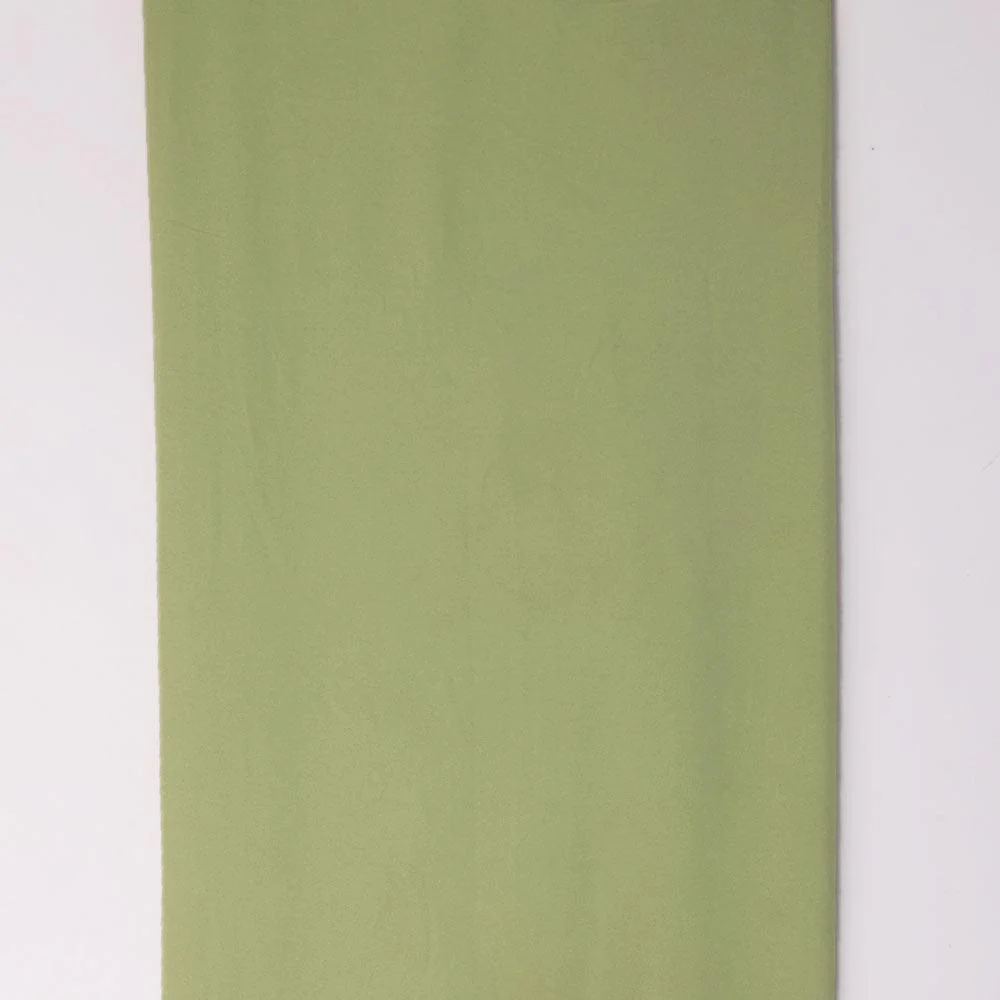 Green Plain American Crepe Solid Fabric - Image 4