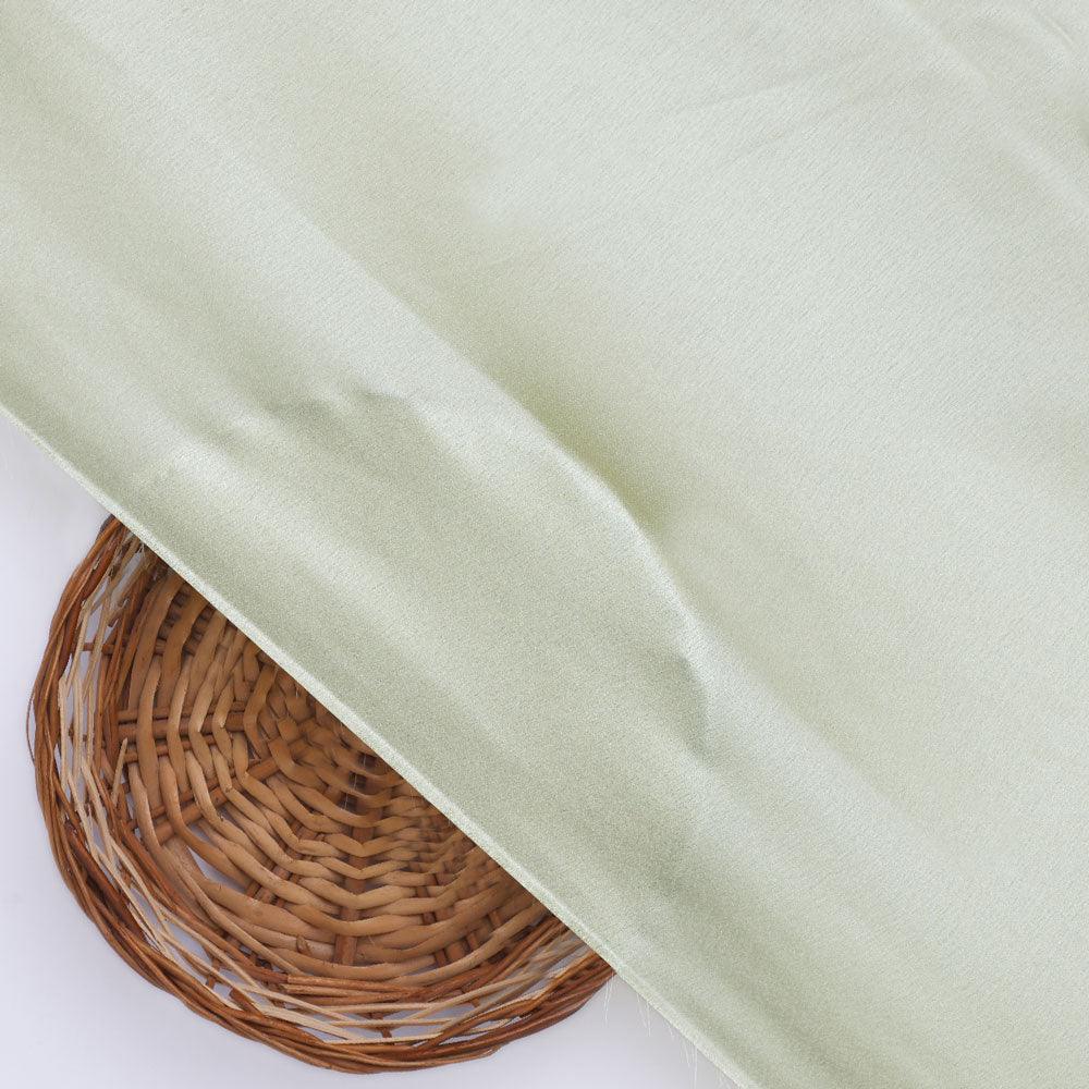 Sage Green Plain Japan Satin Solid Fabric - Image 2