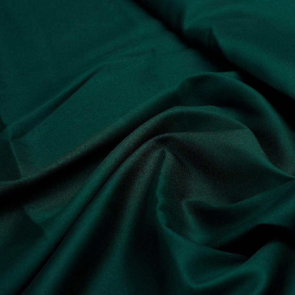 Green Plain Japan Satin Solid Fabric - Image 3