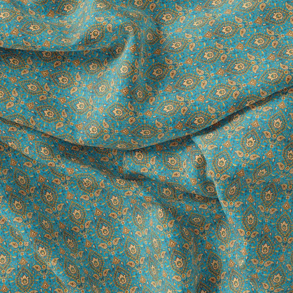 Island Dream Ogee Weightless Printed Fabric - Image 4