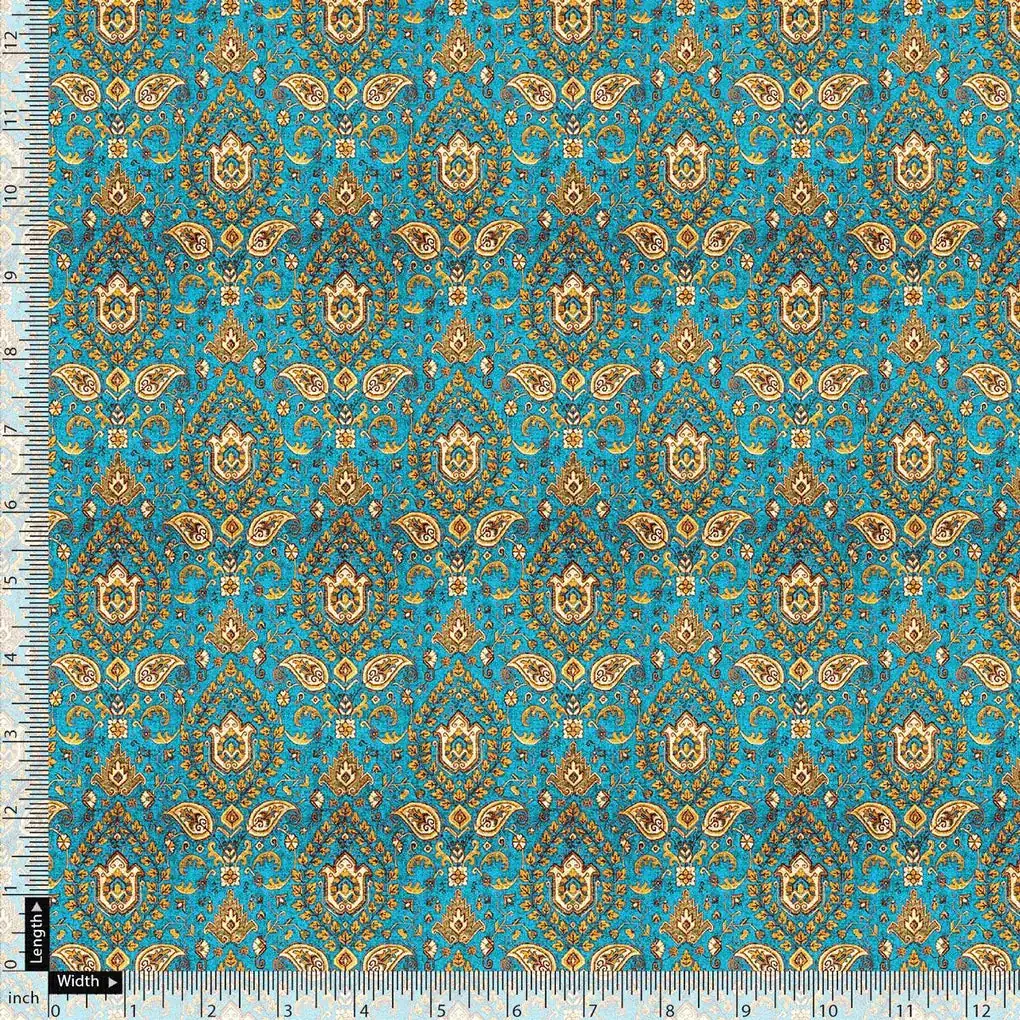 Island Dream Ogee Weightless Printed Fabric - Image 5