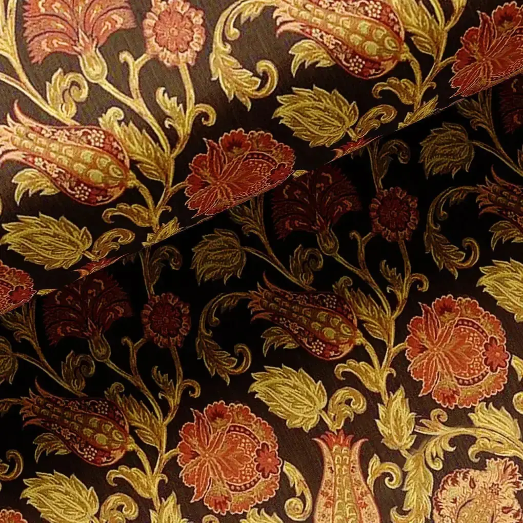 Jacobean Design Digital Printed Fabric - Image 4