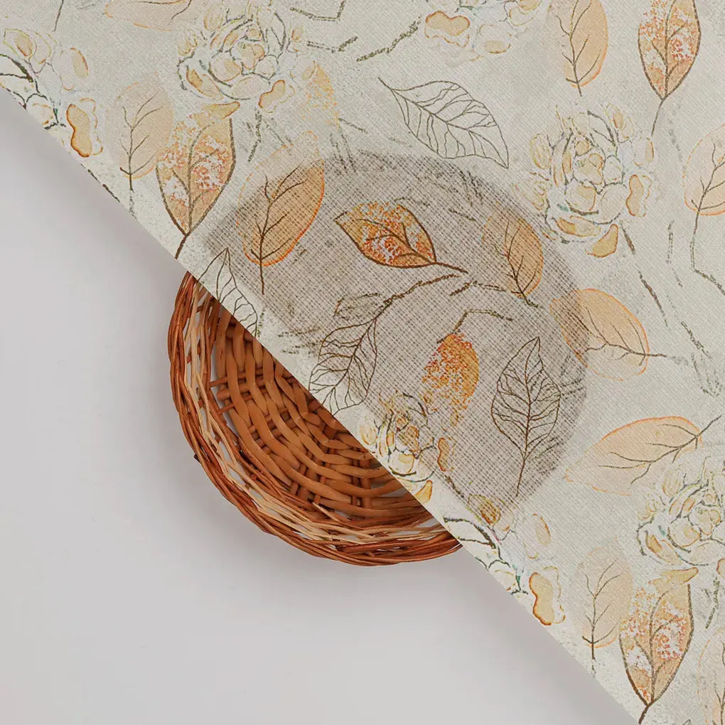 FAB VOGUE Studio Kota Doria Digital Printed Fabric - Elegant Floral Design - Image 2