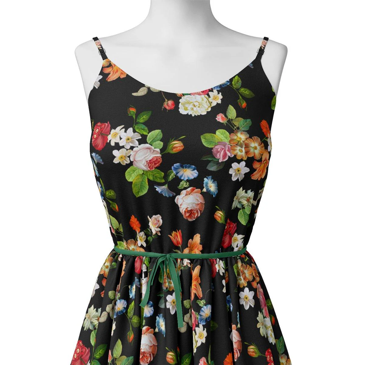 Liberty Small Floral Flower Digital Printed Fabric - Image 3