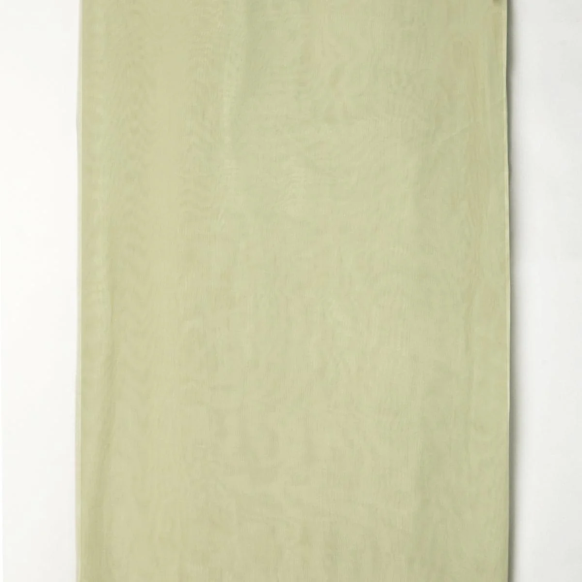 Light Pista Colour Pure Organza Plain Dyed Fabric - Image 4