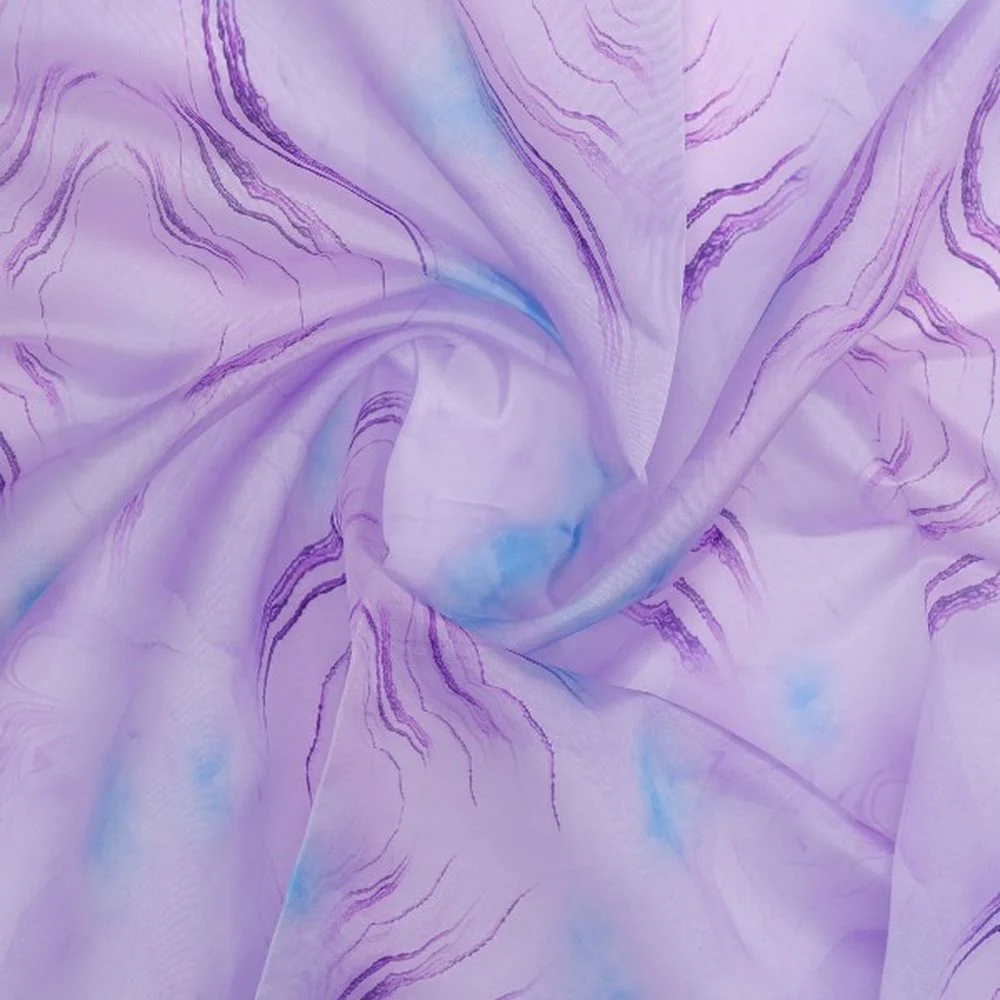 Lilac Haze Organza Fabric - Image 2