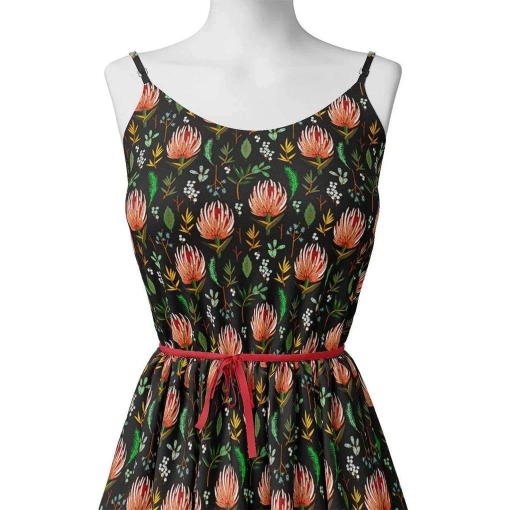 Lovely Lotus Digital Printed Fabric - Image 2