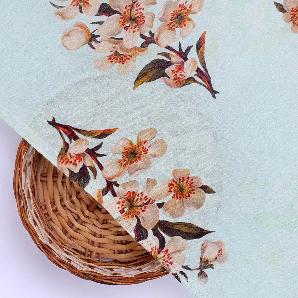 Lovely Seamless Chintz Bunch Digital Printed Fabric - Pure Cotton - Image 2