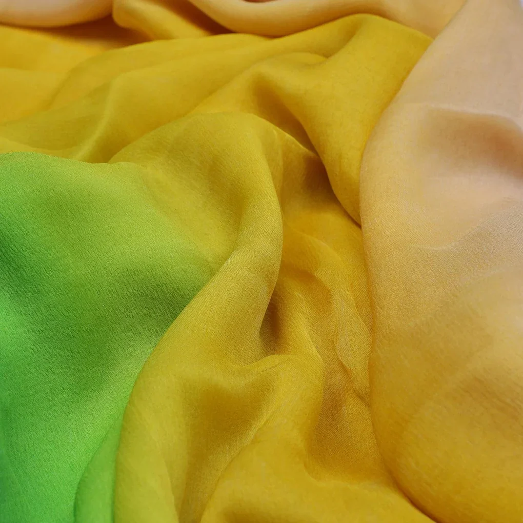 Lovely Try Gradient Digital Printed Fabric - Pure Chiffon - Image 3