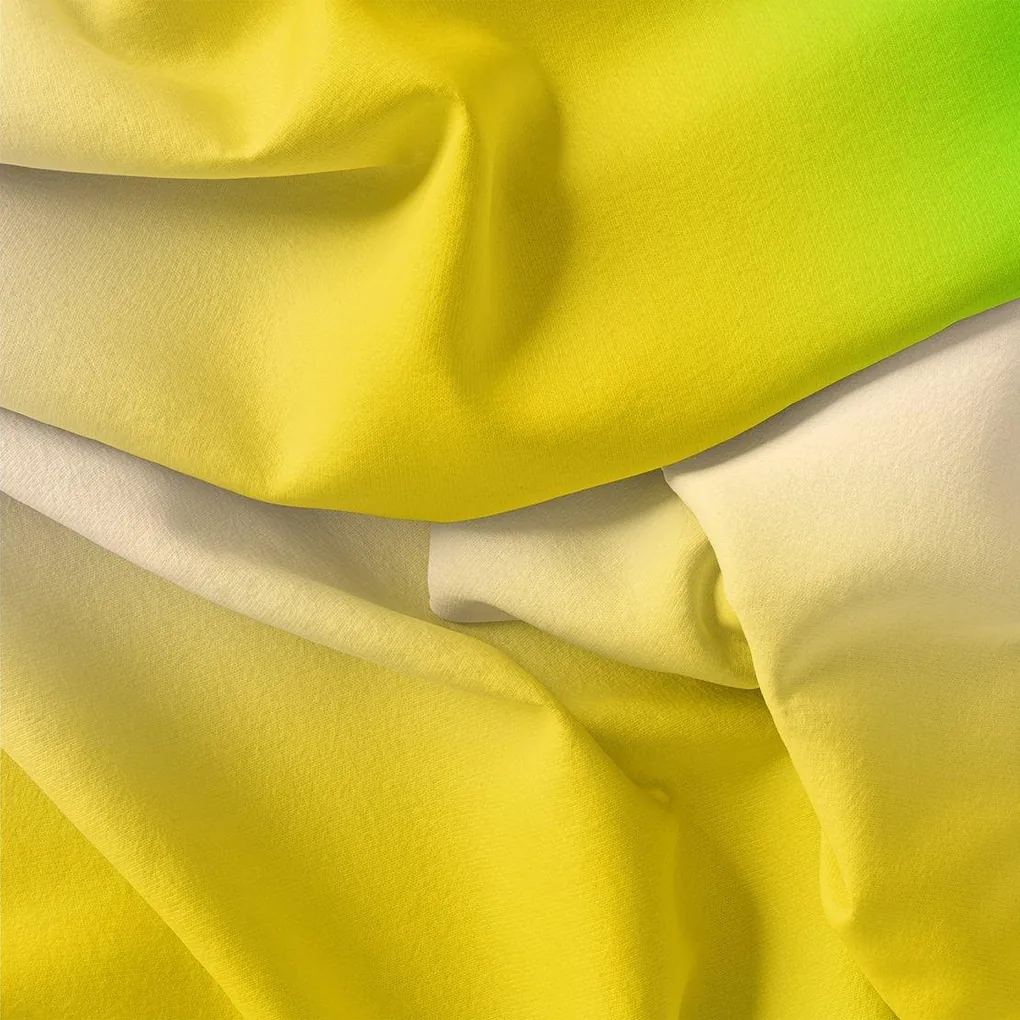 Lovely Try Gradient Digital Printed Fabric - Pure Georgette - Image 3