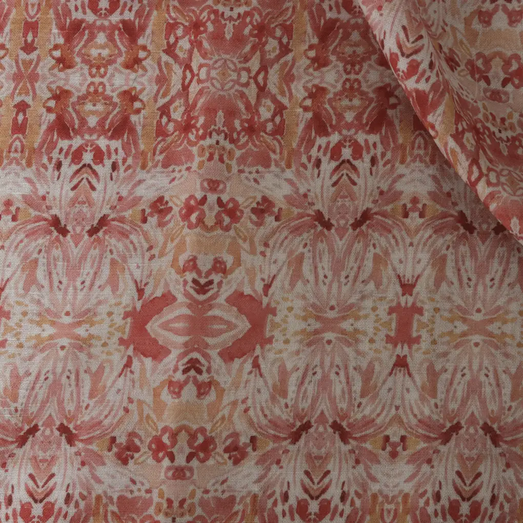 Lovely Watercolour Seamless Multi Pattern Digital Printed Fabric - Linen - Image 4