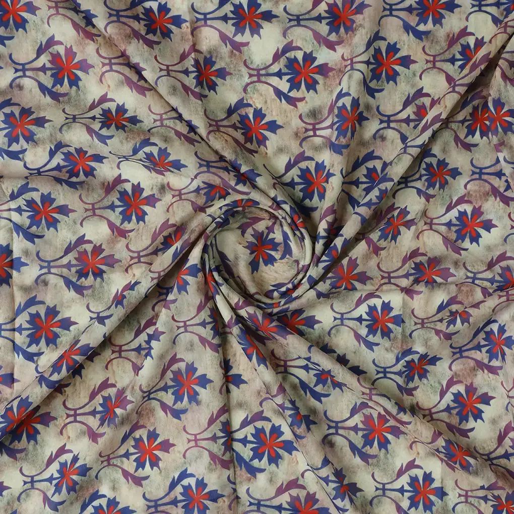 Maple Leaf Digital Printed Fabric - Image 2