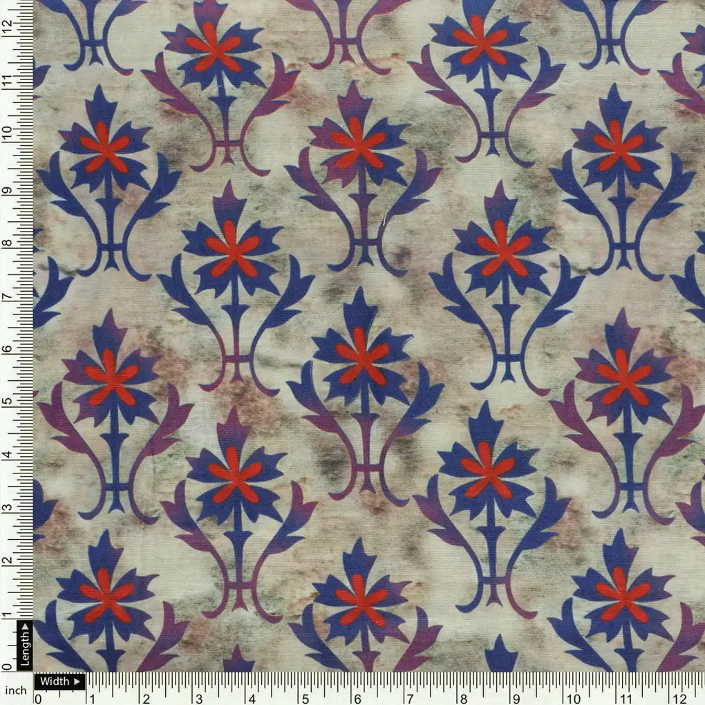 Maple Leaf Digital Printed Fabric - Image 4