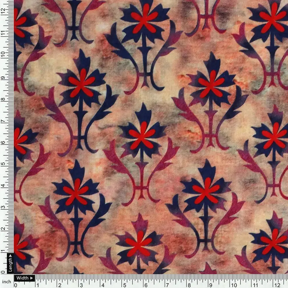 Maple Leaf Digital Printed Fabric - Image 4