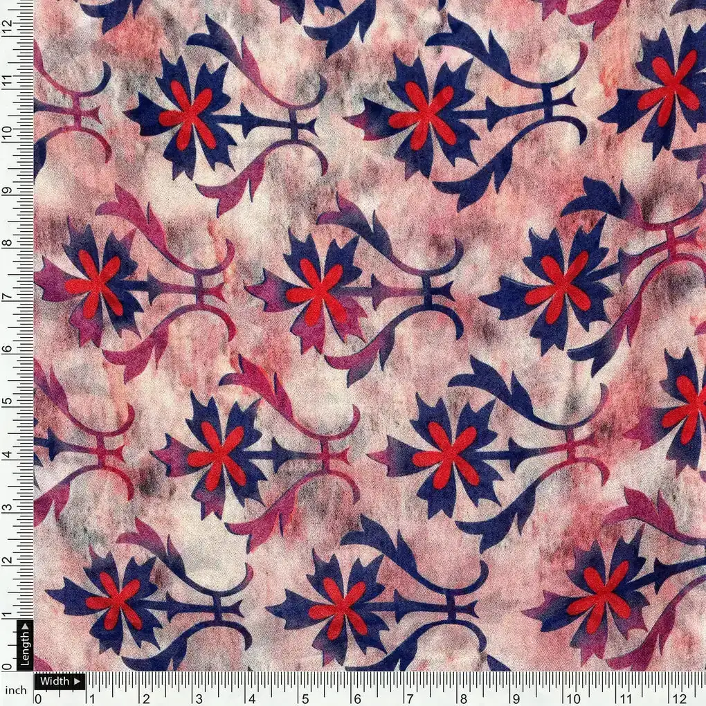Maple Leaf Digital Printed Fabric - Image 4