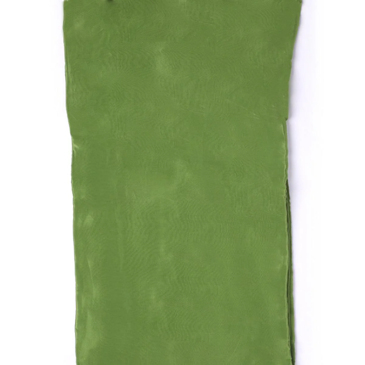 Mehndi Colour Natural Crepe Plain Dyed Fabric - Image 4