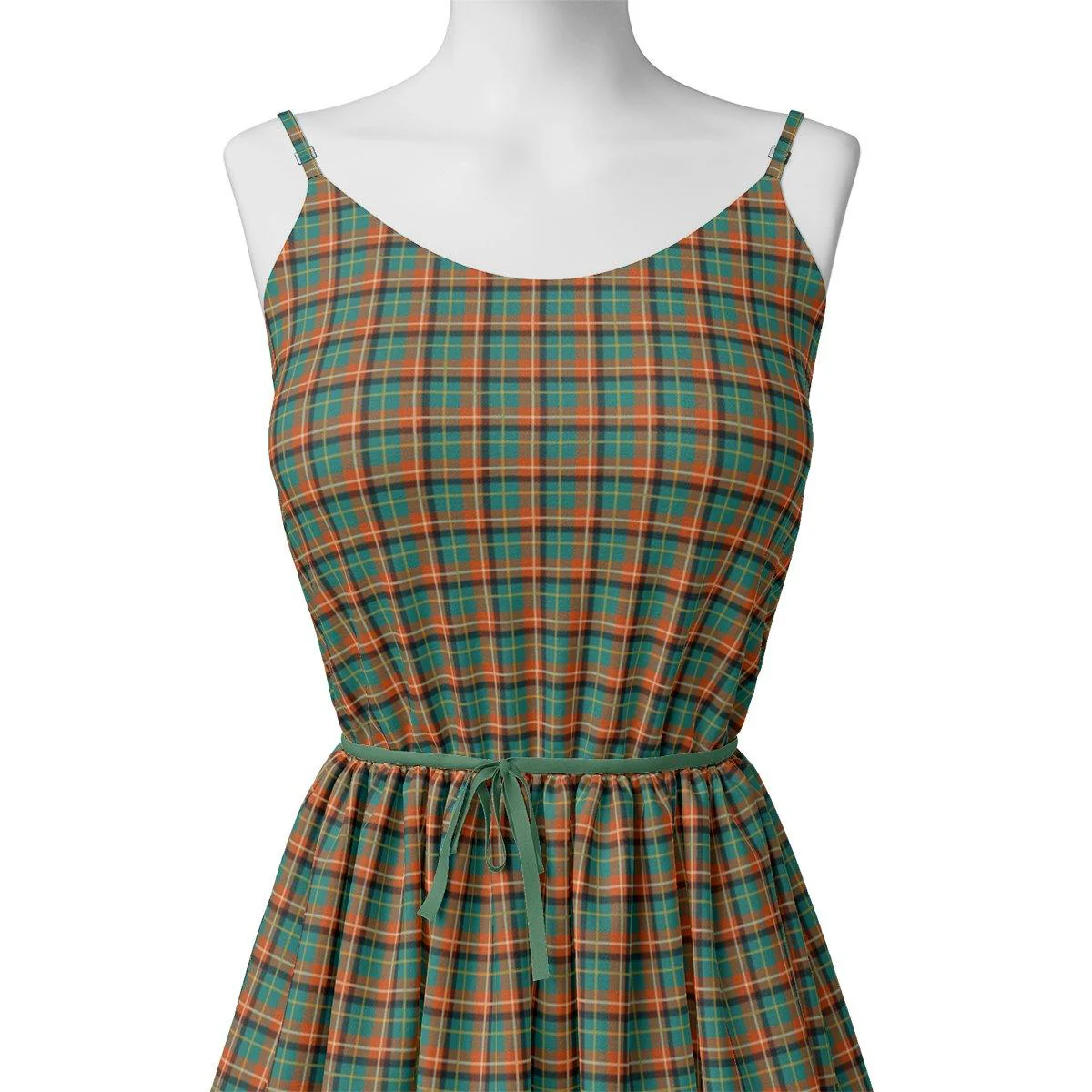 Mini Check Patterns Digital Printed Fabric - Image 2