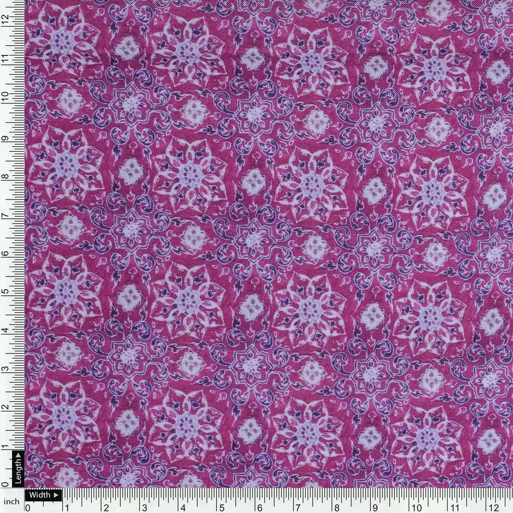 Modern Beautiful Sunflower Art Digital Printed Fabric - Rayon - Image 4