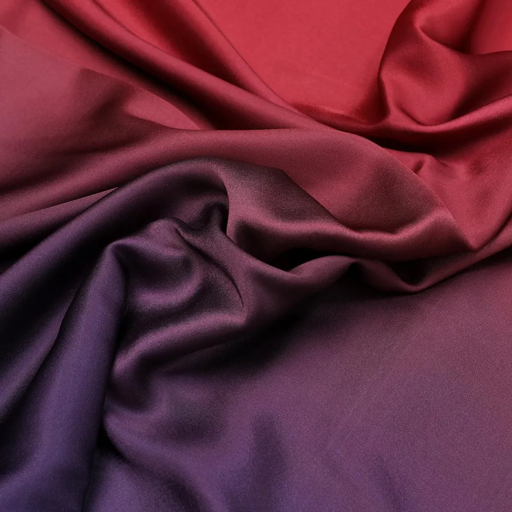 Morden Lifestyle Gradients Digital Printed Fabric - Japan Satin - Image 3