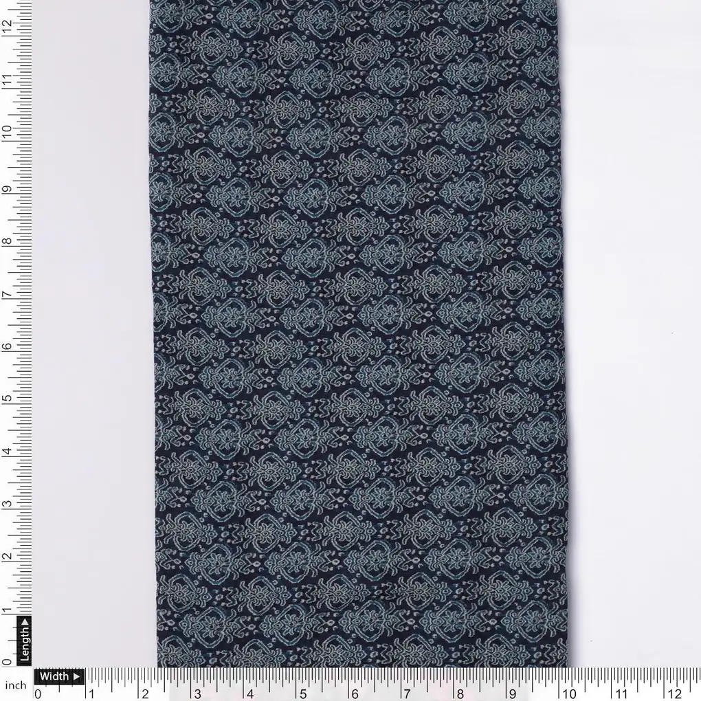 Morden Ogee Seamless Repeat Digital Printed Fabric - Cotton - Image 4