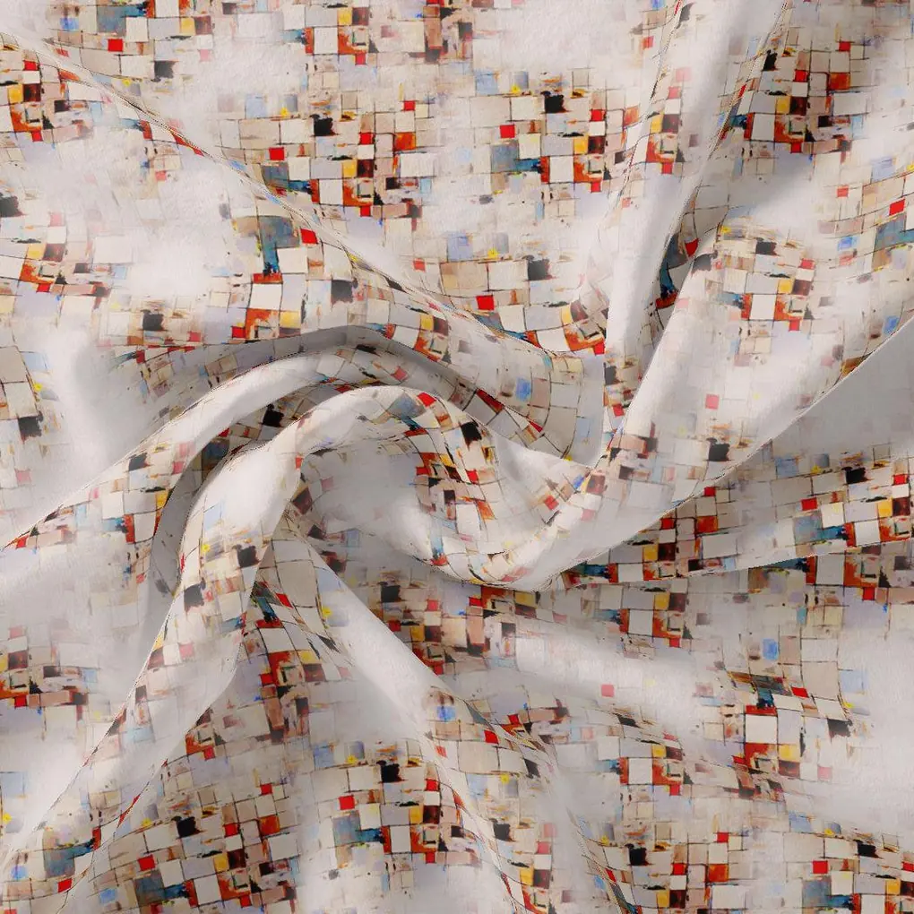 Morganite Decorative Weightless Printed Fabric - Image 4